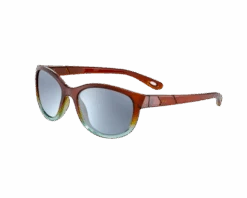 Cébé Katniss Shinny Brown Fade Blue Cebe 1500 Grey Flash Mirror Ice Blue