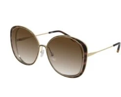 Chloé CH00036S Havana Gold Brown Lenses