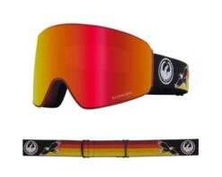 Dragon PXV Eagle 2 écrans Lumalens Red Ionized & Lumalens Amber Lens