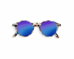 Izipizi Lunette De Lecture Forme D Reading Sun Blue Tortoise Soft Grey Blue Miror Lenses