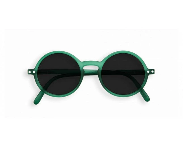 Izipizi Sun Junior Forme G 5-10 Ans Green Crystal Grey Lenses 3 Izipizi Sun Junior Forme G 5-10 Ans Green Crystal Grey Lenses