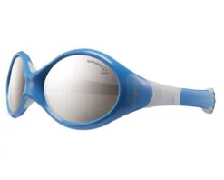 Julbo Lunette De Soleil Bébé Looping 3 Bleu / Gris - Spectron 4 Flash Argent
