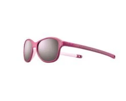 Julbo Lunette De Soleil Enfant Boomerang Prune / Rose - Spectron 3 Flash Argent