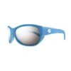 Julbo Lunette De Soleil Enfant Luky Bleu Cyan / Bleu Julbo Spectron 4 Baby Flash Argent