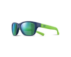 Julbo Lunette De Soleil Enfant Turn Bleu Foncé / Vert Julbo Spectron 3 Flash Vert
