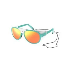 Scott Cervina Lunettes De Soleil Teal Blue White Red Chrome Cat 3