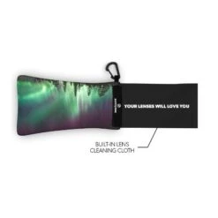 SUNNYSOC Aurora - Etui à Lunettes Souples Et Chamoisine Intégrée